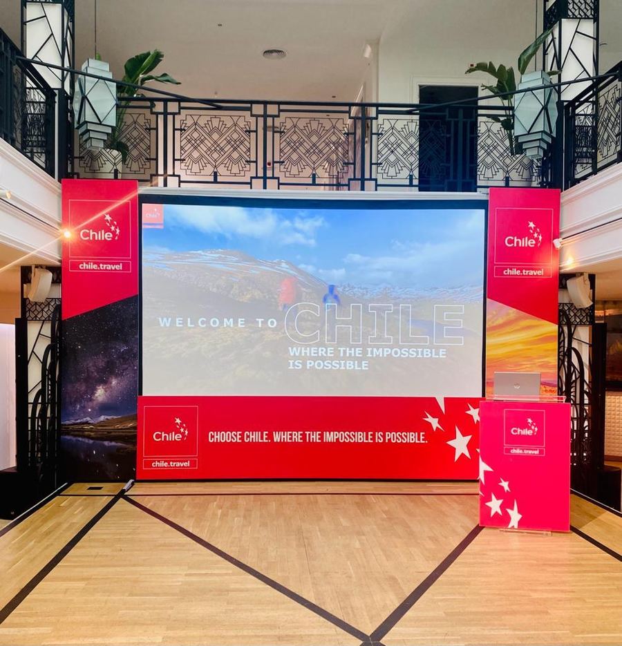 Montaje de evento de empresa en Espacio ABC