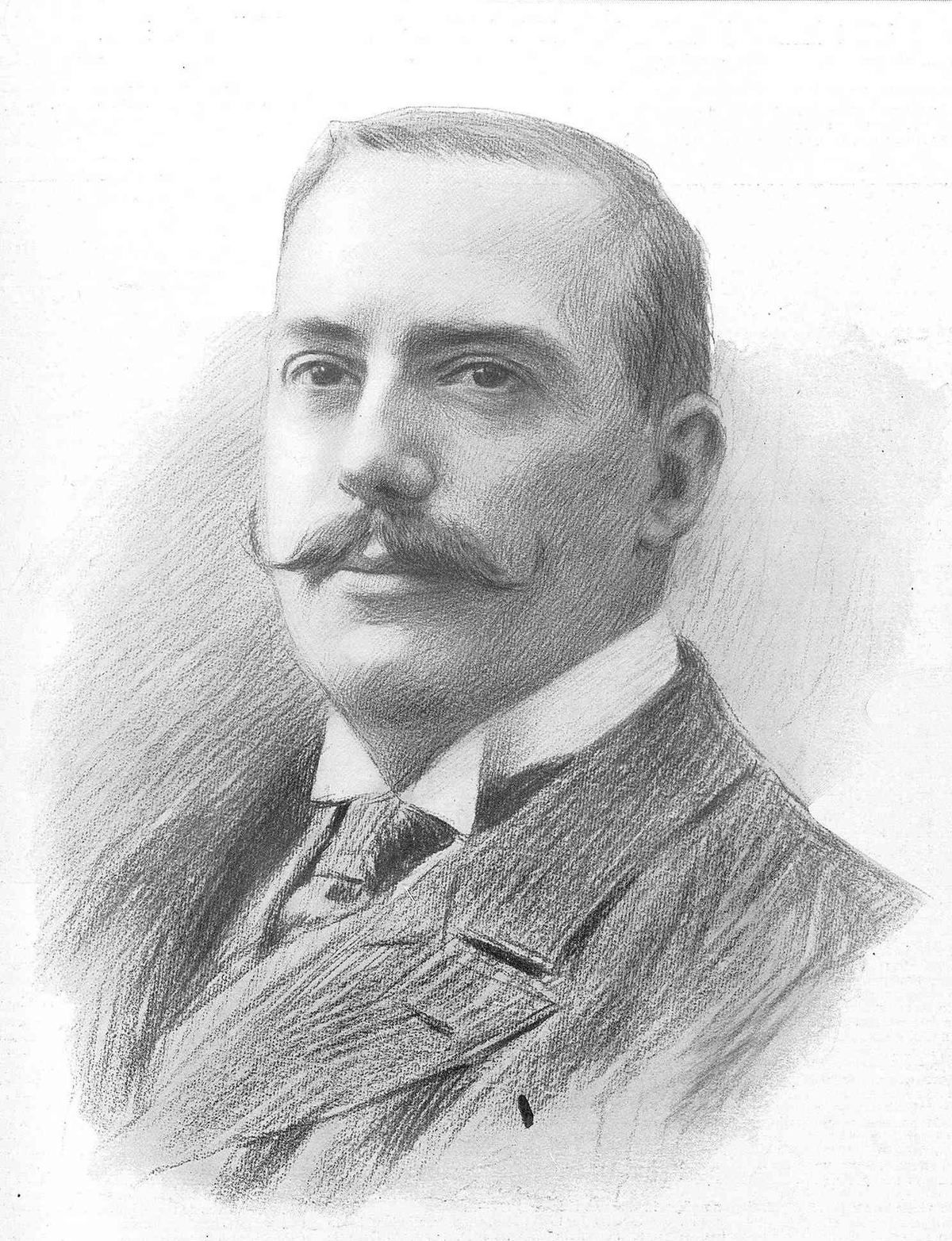 Torcuato Luca de Tena, fundador de ABC, en 1914
